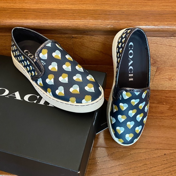 Coach heart slip ons - Picture 2 of 4